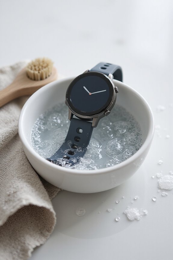 clean your fitness band