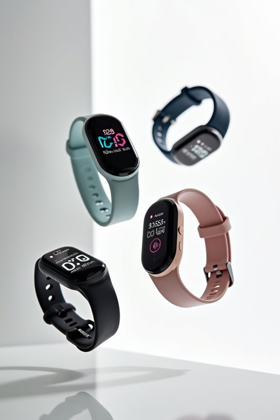large display fitness trackers