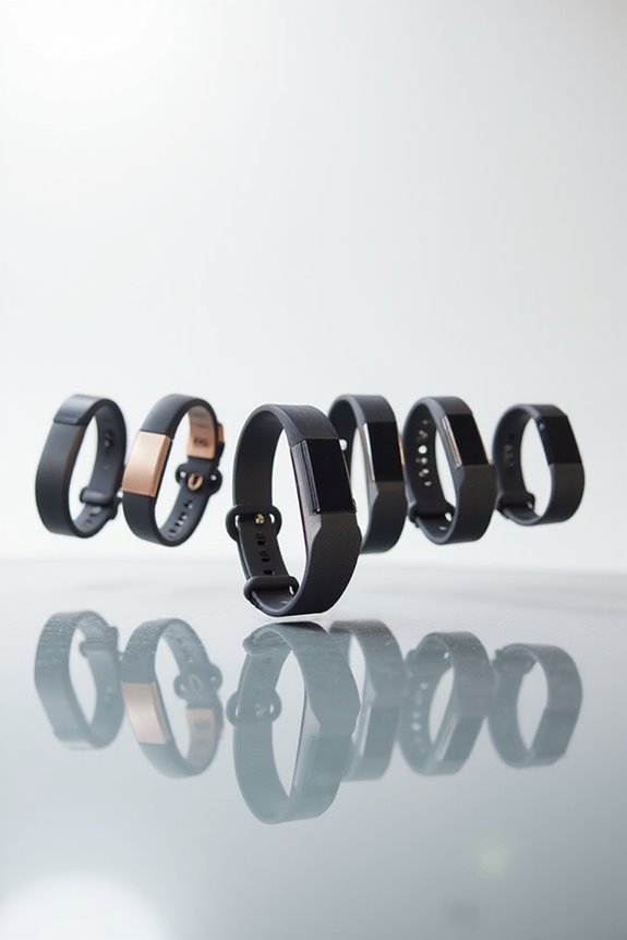 stylish fitness tracker clips