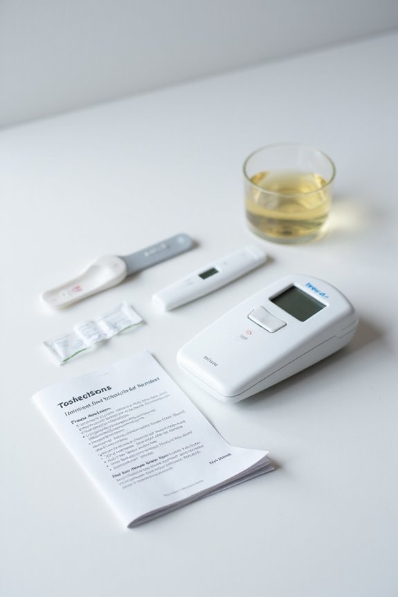 using home cholesterol kit